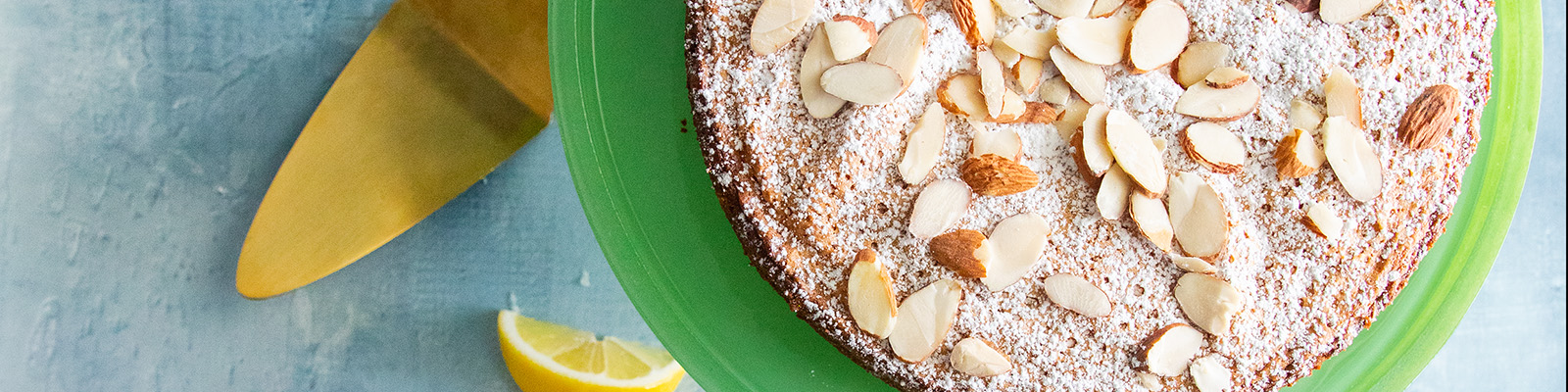 Lemon Almond Olive Oil Cake